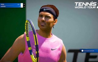 Tennis World Tour 2 PS5 Federer Nadal 4K 60FPS