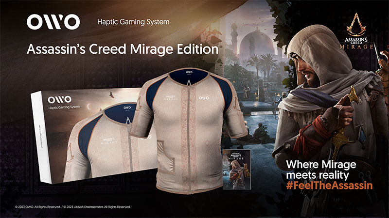 Assassins Creed Mirage avrà un haptic system