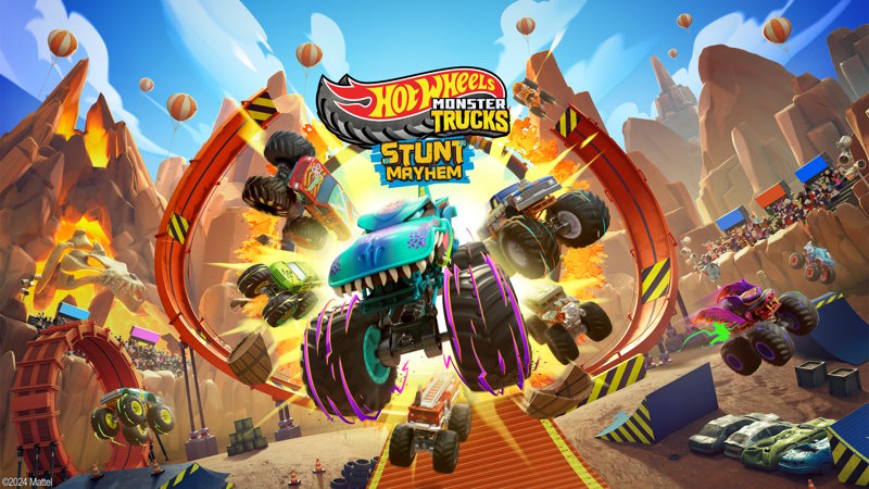 Hot Wheels Monster Trucks Stunt Mayhem è... italiano!